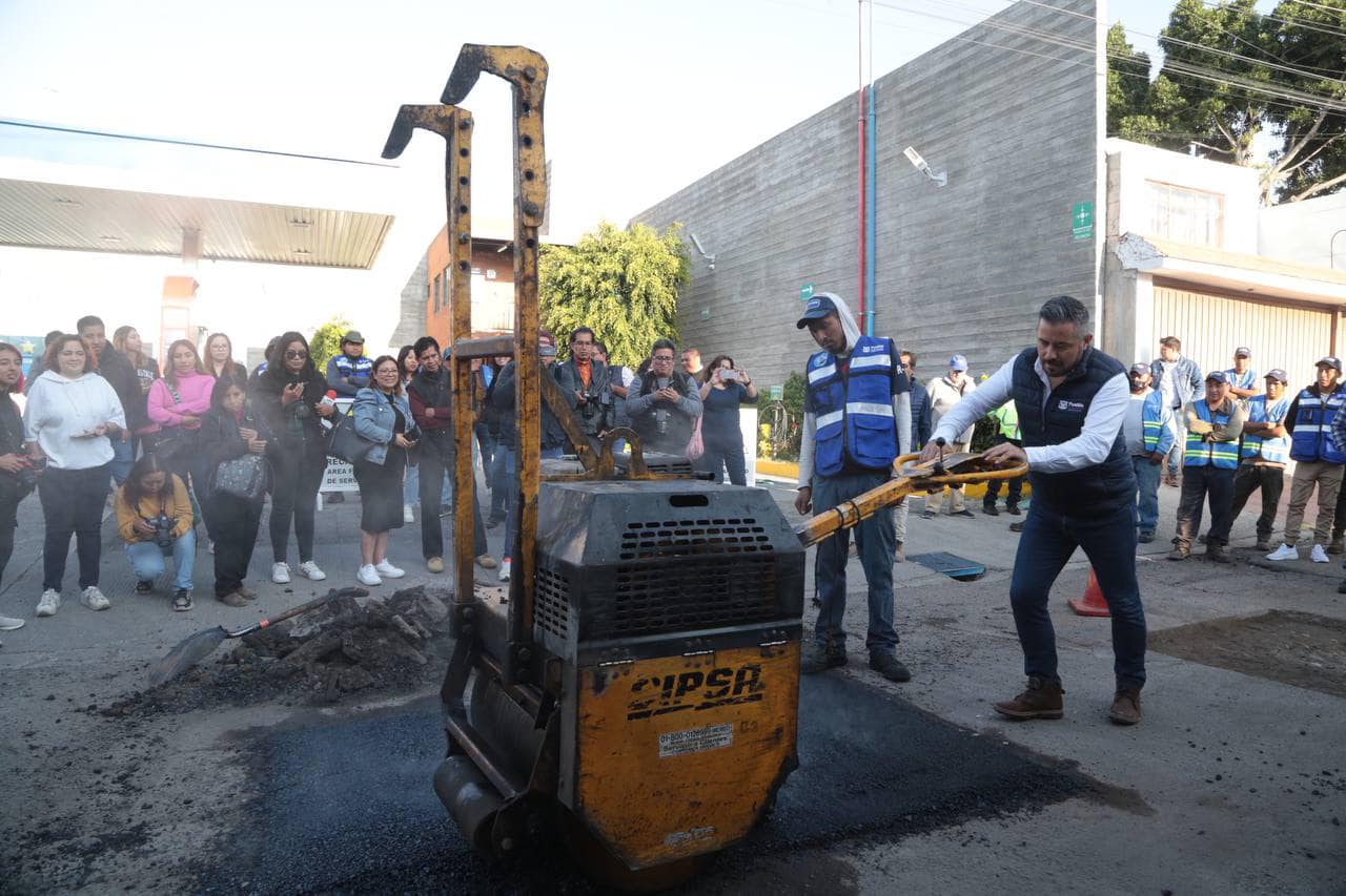 Arranca 6ta etapa de bacheo.