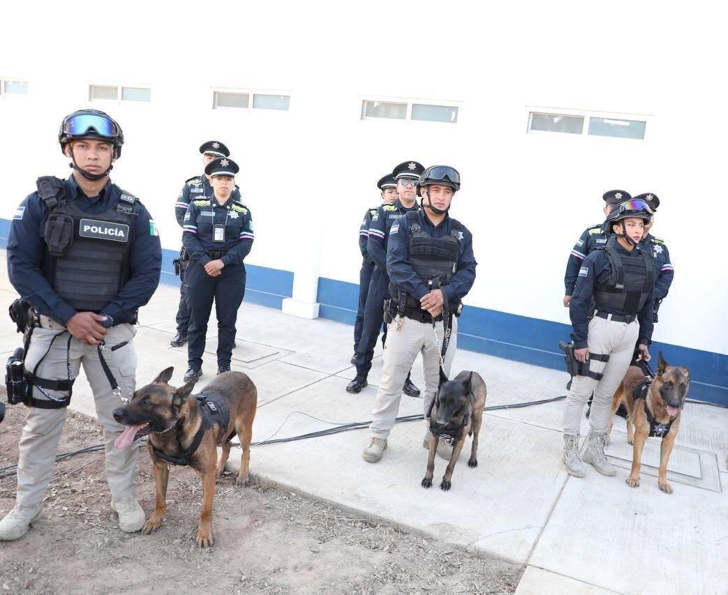 Entregan instalaciones para Unidad Canina Táctica en San Sebastián.