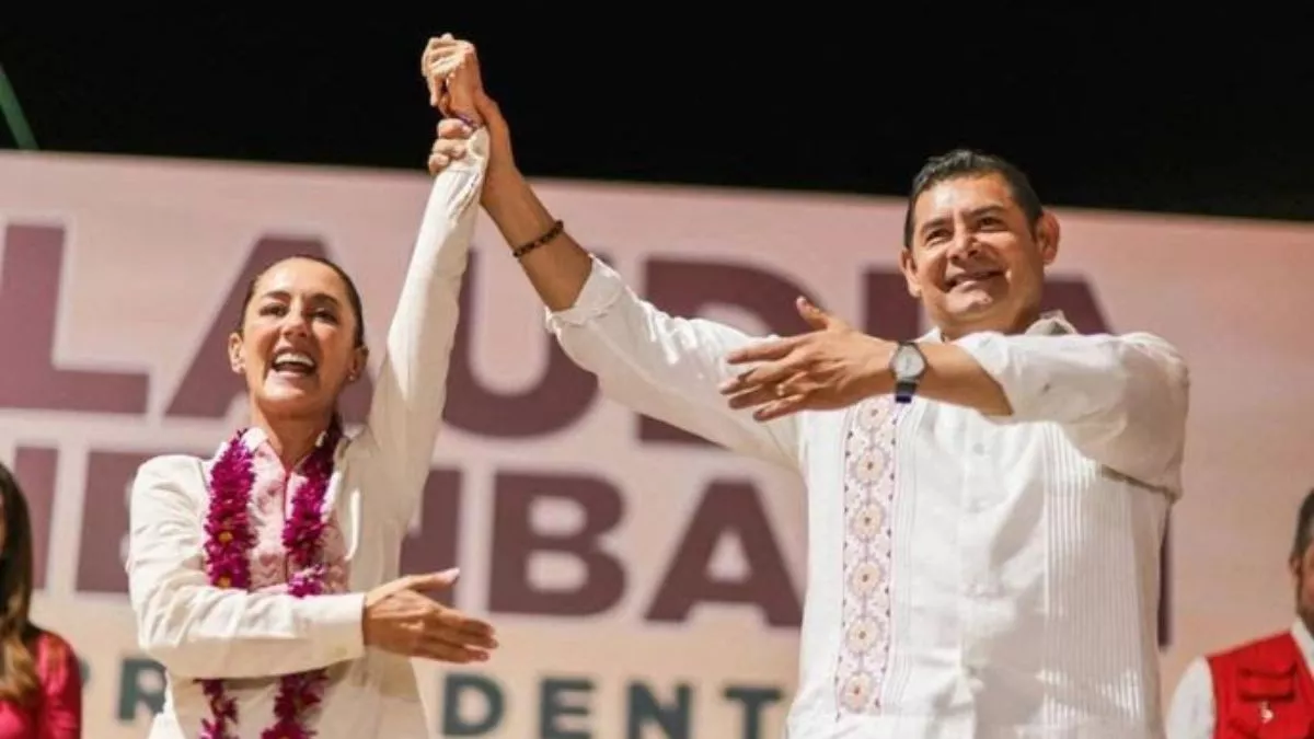 Con Alejandro vamos a ganar en Puebla; Claudia Sheinbaum