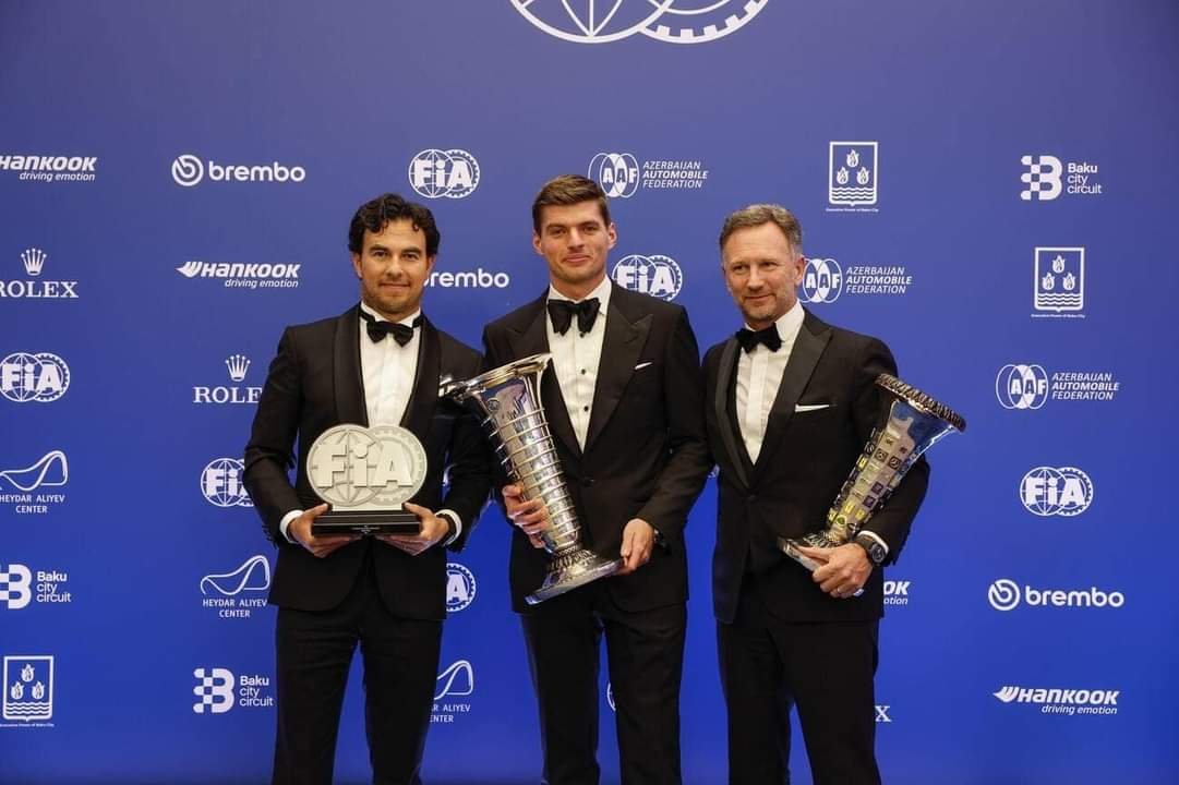 Checo Pérez, premiado por subcampeonato de Fórmula 1.