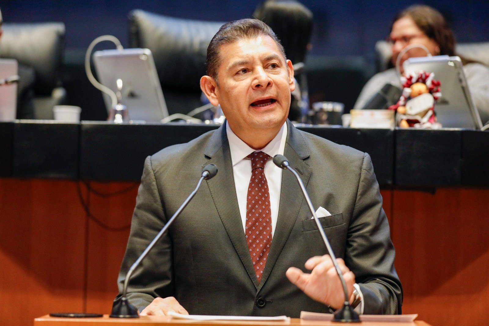 Garantizar prestaciones de la Guardia Nacional; Alejandro Armenta.