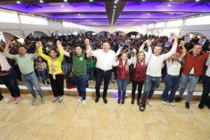 Armenta toma protesta a comités de la 4T en Ciudad Serdán.