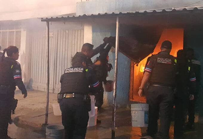 Que vengan los bomberos.
