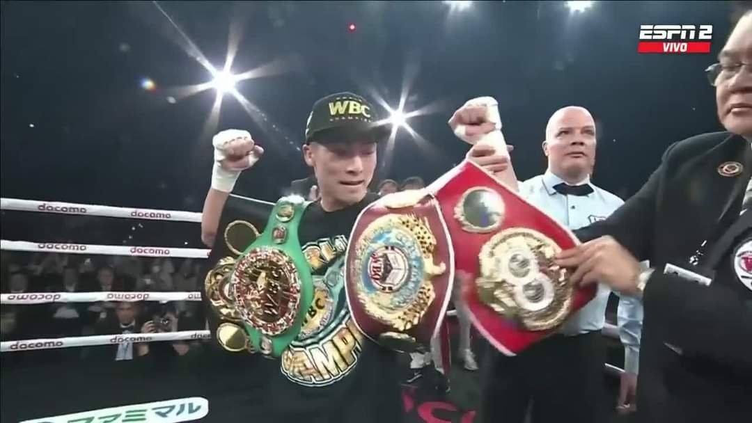 Naoya Inoue hace historia; campeón indiscutido en dos pesos diferentes.