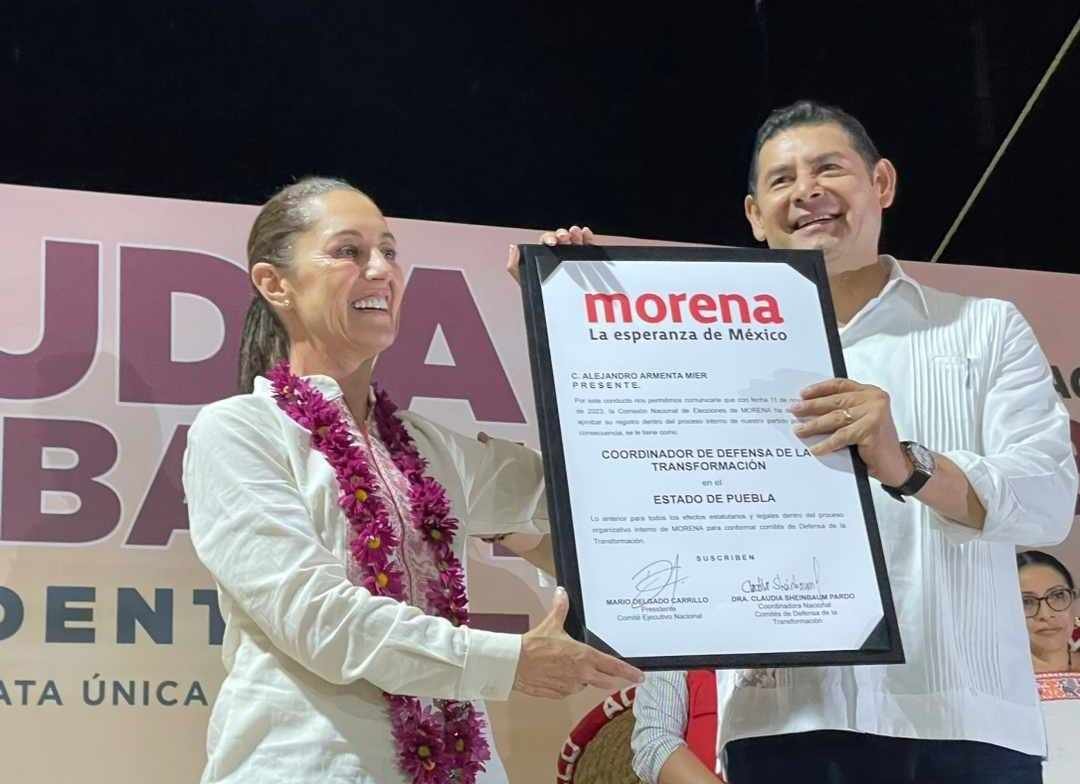 Alejandro, representas mucho para nosotros; Claudia Sheinbaum. VIDEO.