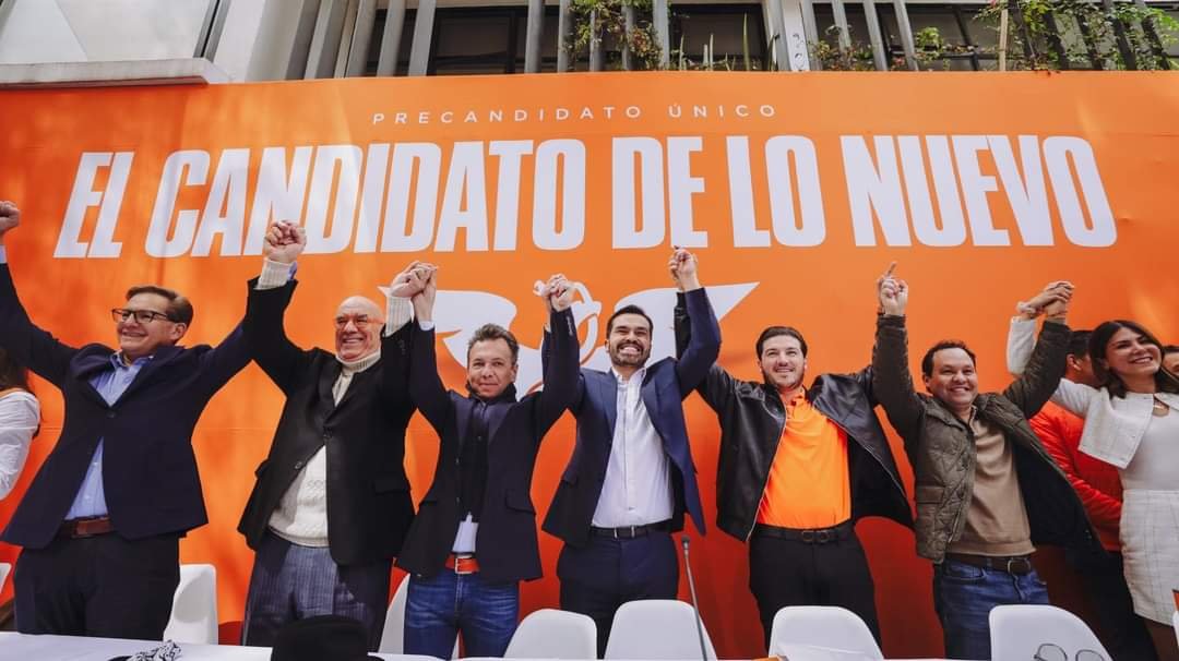 MC Registra a Jorge Álvarez Máynez como Precandidato Único por la Presidencia de México.