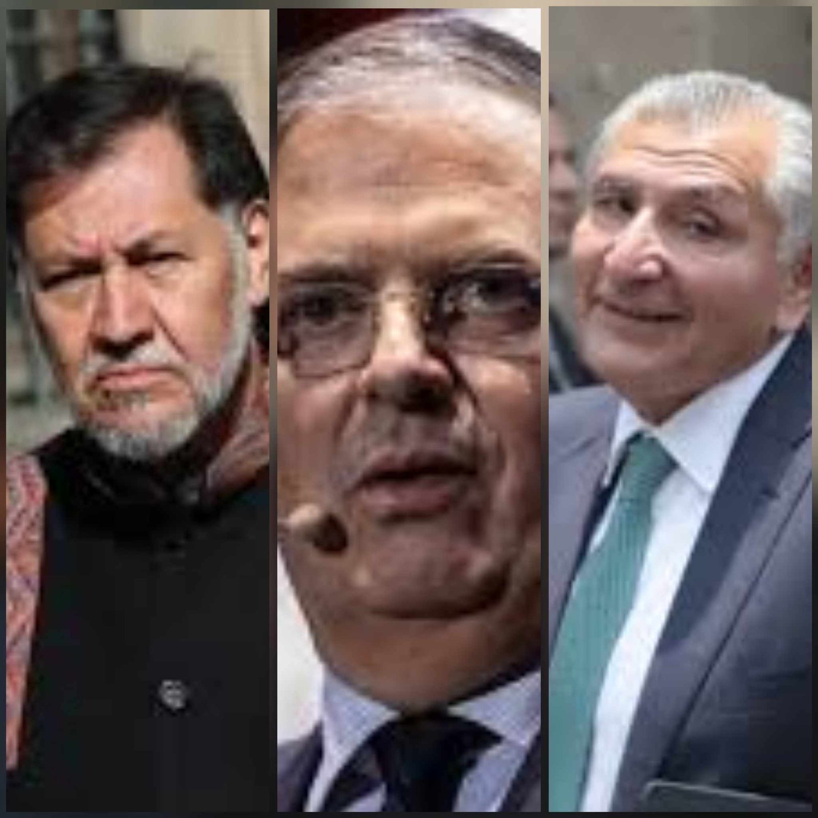 Ebrard, Adán y Noroña serán Senadores PLURIS.