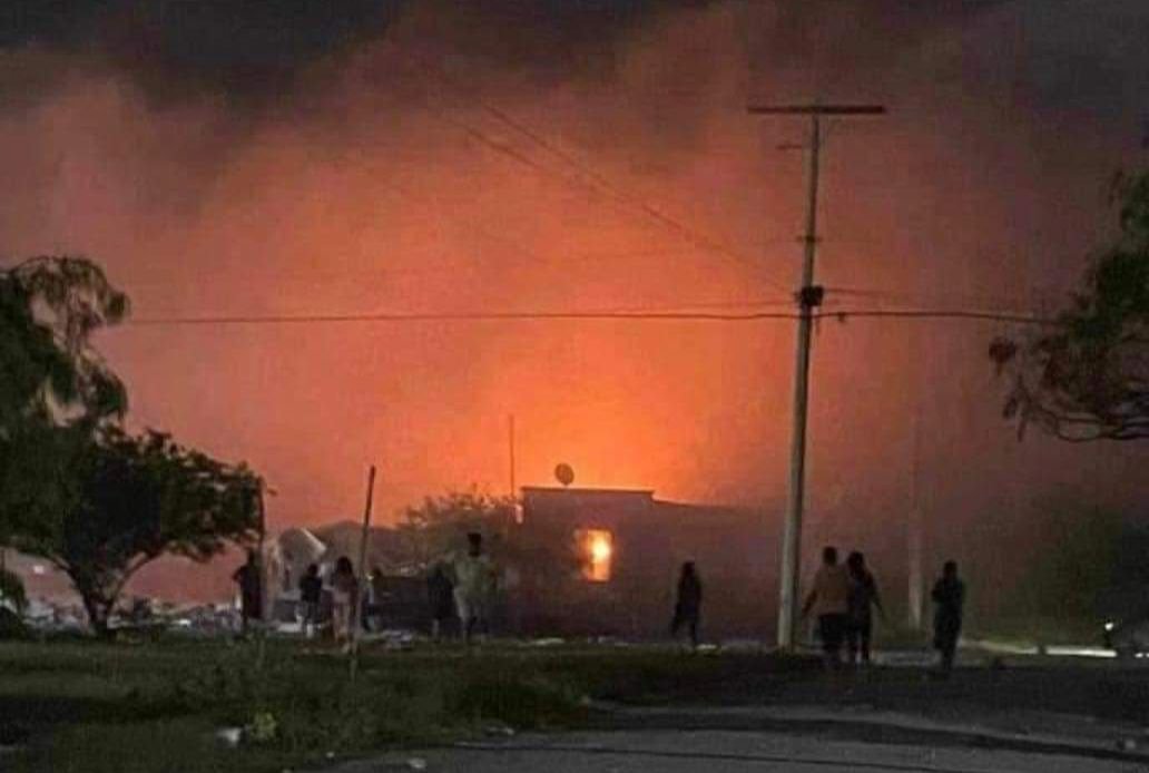 Explosión en Tamaulipas Deja una Persona Muerta y Seis más heridas.