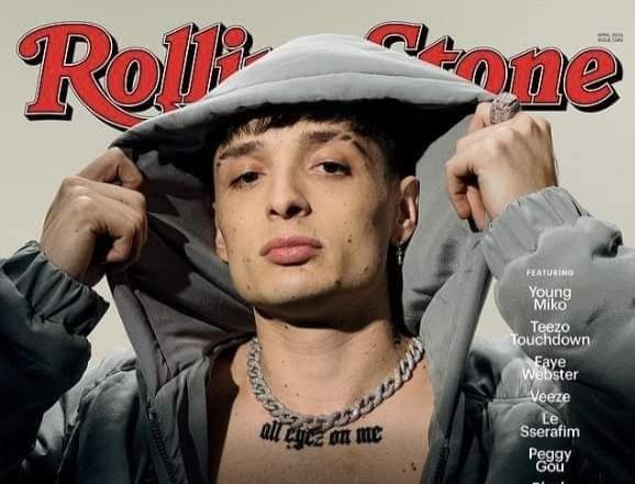 Peso Pluma Aparece en la Portada de Rolling Stones.