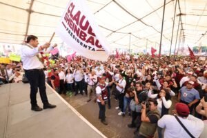 Apoyo a estudiantes en Coronango y al campo en Huejotzingo promete Armenta.