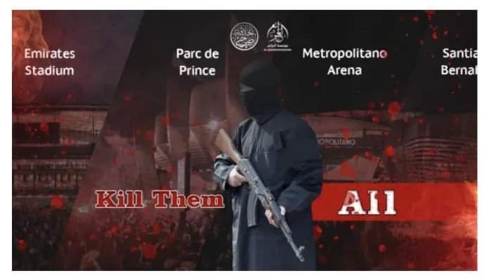 Francia y España en Alerta en Champions Tras Amenazas del Estado Islámico.