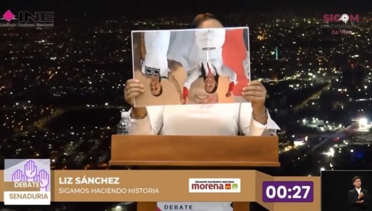 Como a San Antonio, Liz Sánchez pone de cabeza a Sheinbaum.