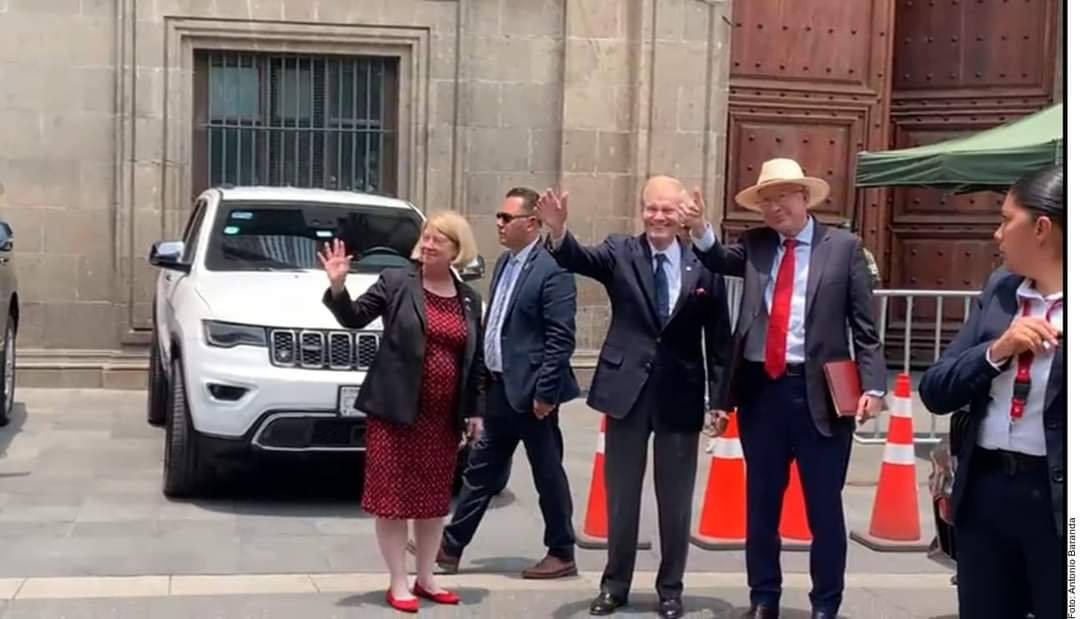 AMLO Recibe en Palacio Nacional a la Asesora de Seguridad de Biden.