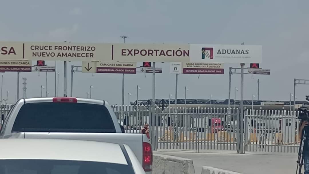 Cierran Puente Internacional en Reynosa por Protesta de Productores de Granos.