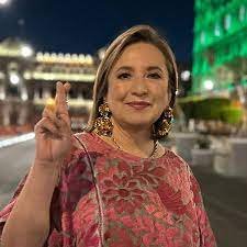 Sheinbaum no cree en la Virgen, busca atraer votos; Xóchitl Gálvez.