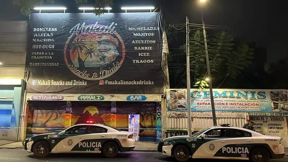 Balacera en Coyoacán de la CDMX, deja muertos y Varios Heridos.