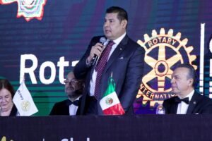 Propone Armenta a Rotary Club acompañar acciones de gobierno en municipios pobres.
