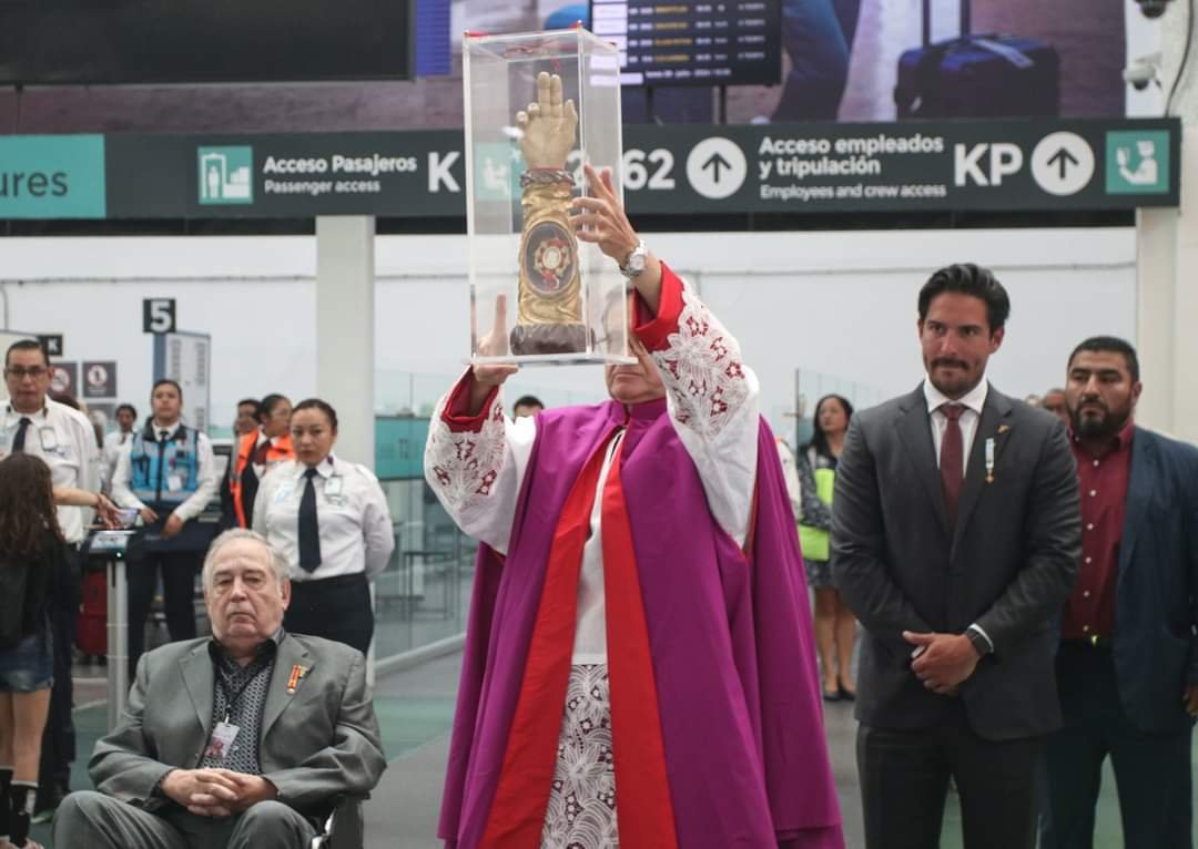 Legan las Reliquias de San Judas Tadeo a la CDMX, Miles Muestran su Devoción.