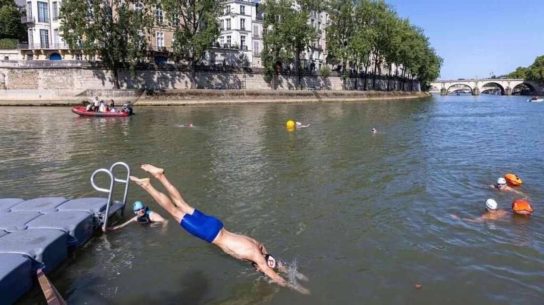 Cancelan Nuevamente Práctica de Nado en el Río Sena Por Calidad del Agua.