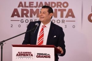 Destapa Armenta a seis más que estarán en su gobierno.