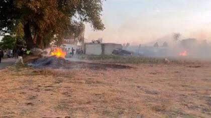 Explosión de Pirotécnica al Interior de una Casa en Xiutetelco, Puebla.