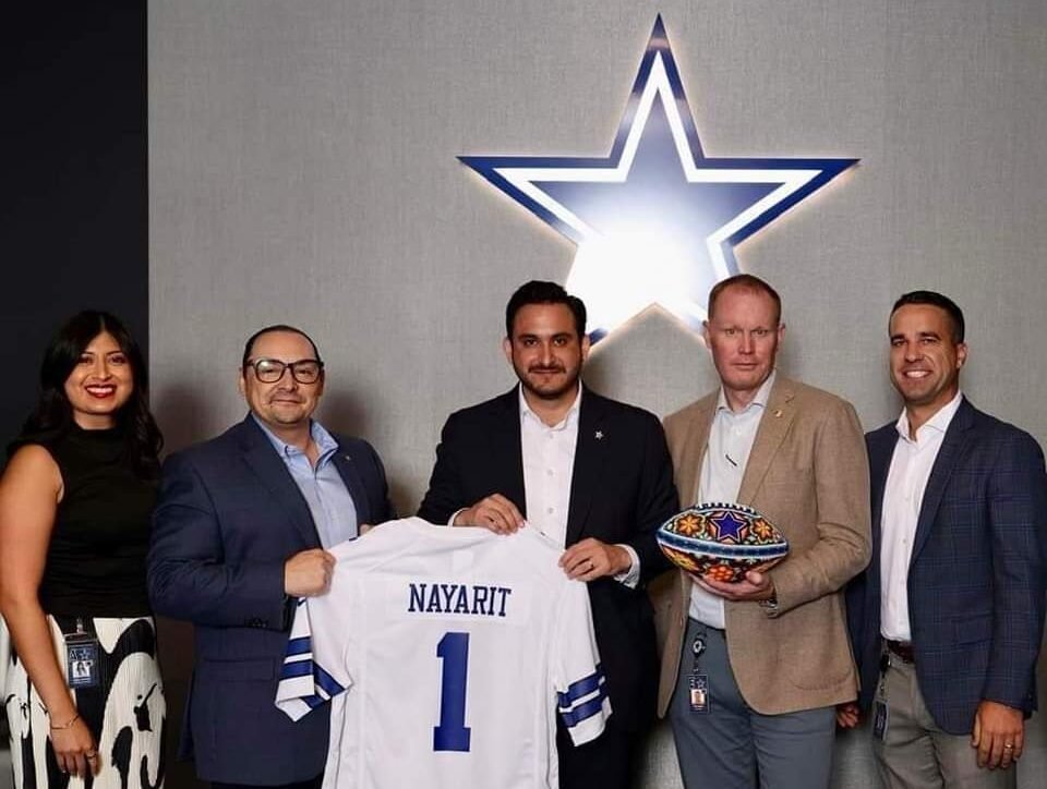 Los Dallas Cowboys Nombra a Nayarit Como “Destino Oficial en Mexico”.
