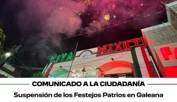 Por Violencia Suspenden Festejos Patrios en Galeana, Nuevo León.