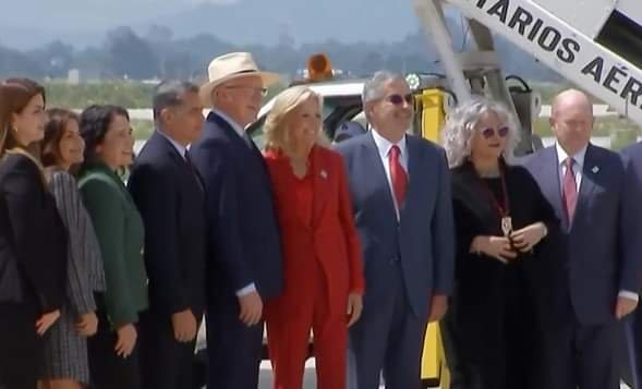 Jill Biden, Primera Dama de Estados Unidos, ya Esta en México Para Toma de Protesta de Sheinbaum.