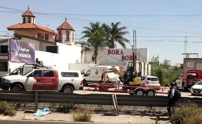 Buscan Fosa Clandestina en Bar Entre los Limites de Tlaxcala y Puebla.