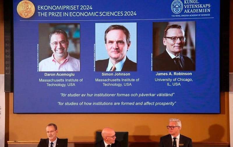 Nobel de Economía 2024 Para Investigadores de la Prosperidad.