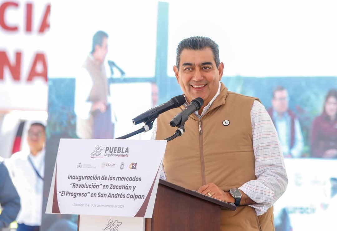 Ya en Casita, Dan de alta a Sergio Salomón Gobernador de Puebla.
