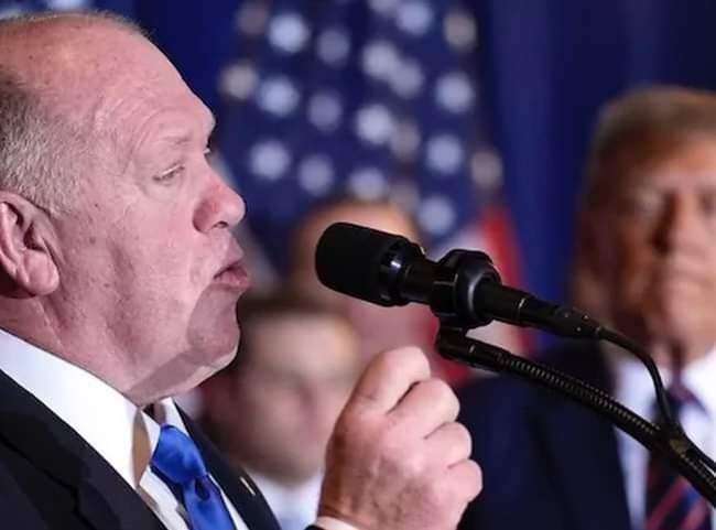 Trump Anuncia a Tom Homan como su Nuevo ‘Zar de las Fronteras’, el Hojaldra de las Deportaciones.