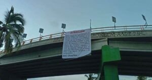 Despierta Culiacán con narcomantas.