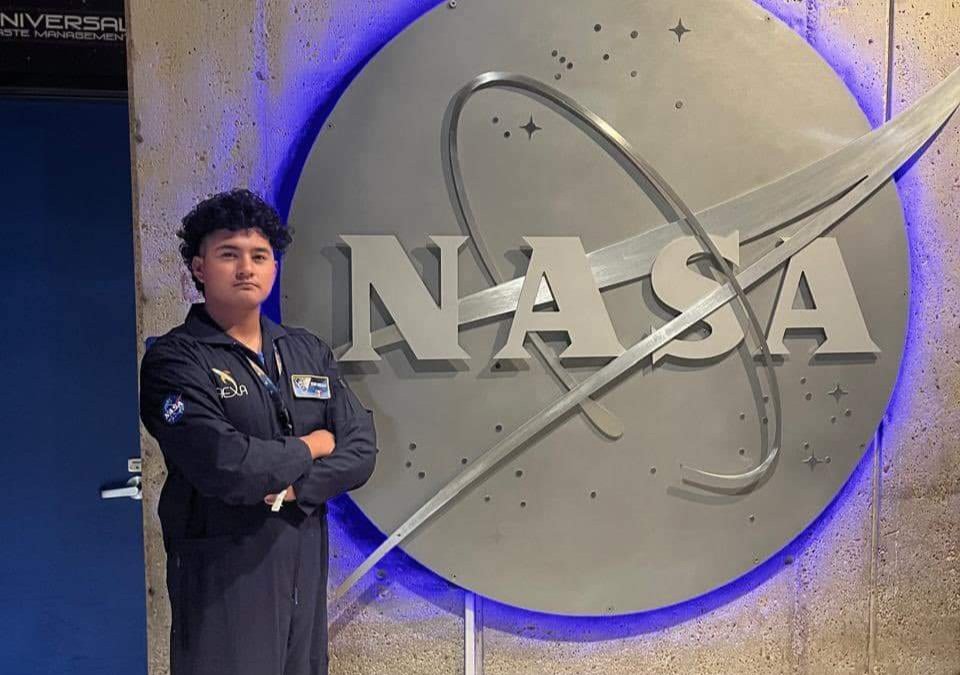 El Mexicano Leonardo Monzalvo Conquista Premio en la la NASA.