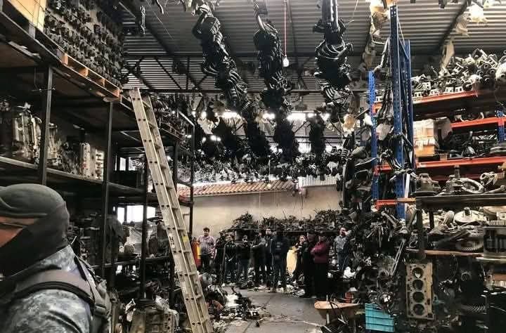 Van con Todo en Chiapas, Hacen Cateos Masivos, Aseguran 200 Toneladas de Autopartes.