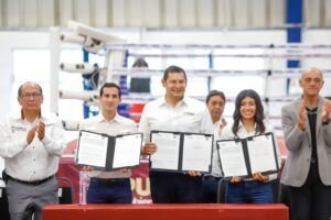 Rommel y Armenta van con todo por el deporte en Puebla