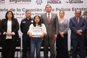 Reconoce Armenta labor de Policías en Puebla