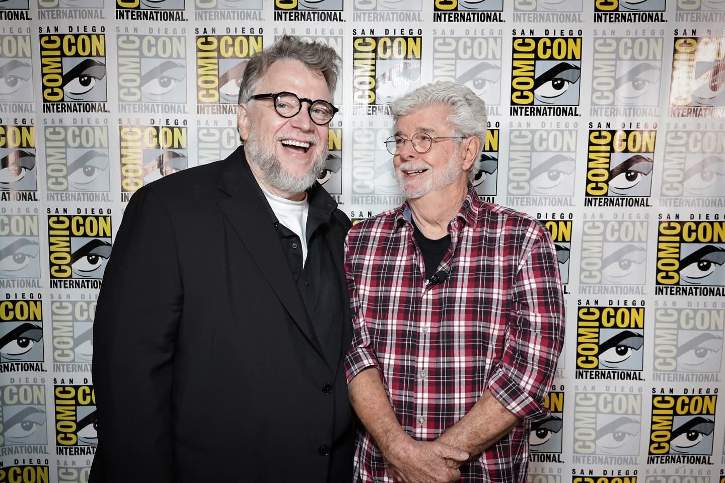 Se Juntan 2 Grandes. Guillermo del Toro y George Lucas en la Comic-Con de San Diego