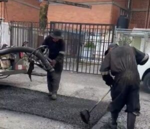Vecino de La Margarita pide bacheo y García Parra le cumple en menos de 24 horas