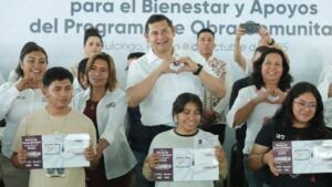 Obras y Tecnología entrega gobierno de Armenta en Tulcingo