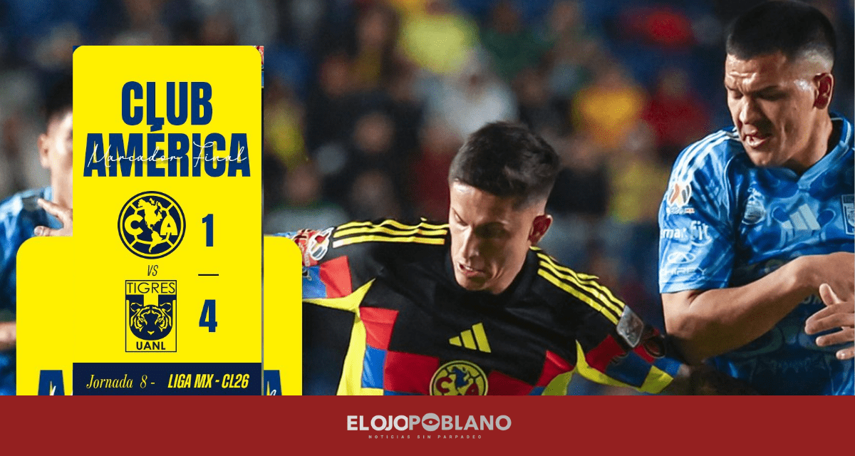 Tigres UANL logra una goleada como visitante ante América