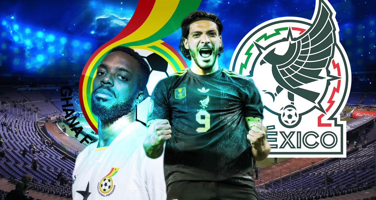 México vs Ghana en Amistoso Internacional en Puebla