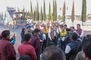 “Tren de Pavimentación” revoluciona la obra pública en Puebla: Ahorros del 60% y conectividad regional