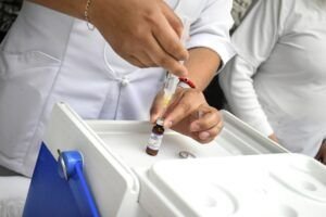 Débil Sarampión en Puebla, más de 1.17 millones de vacunas