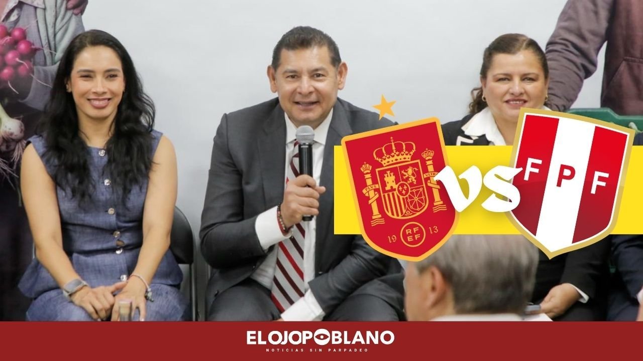 El Mundial está en Puebla, Armenta confirma España vs Perú