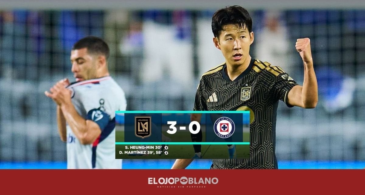 LAFC humilla a Cruz Azul: Gana 3-0 en la ida de los Cuartos de Final de la Concachampions
