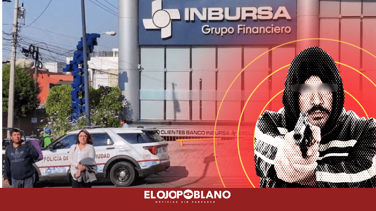 Toman como rehenes a empleados de INBURSA en Puebla