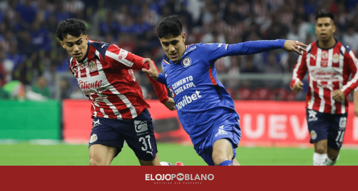 Vibrante empate entre Cruz Azul y Chivas