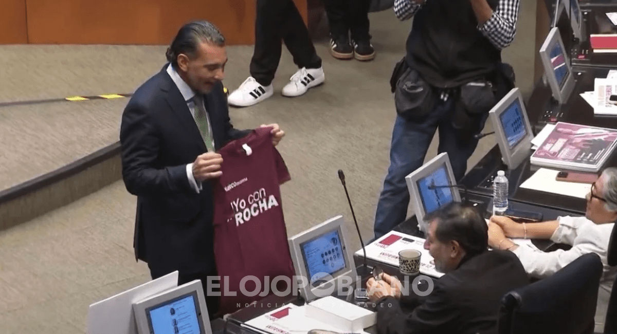 Cómo de película… senadores protagonizan show en plena sesión