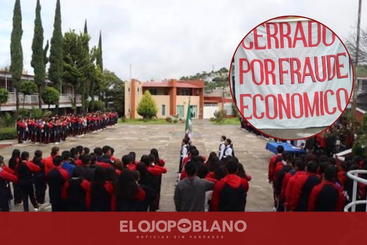 Suspenden clases en Pahuatlán, alguien se voló 200 pesotes de Bachillerato